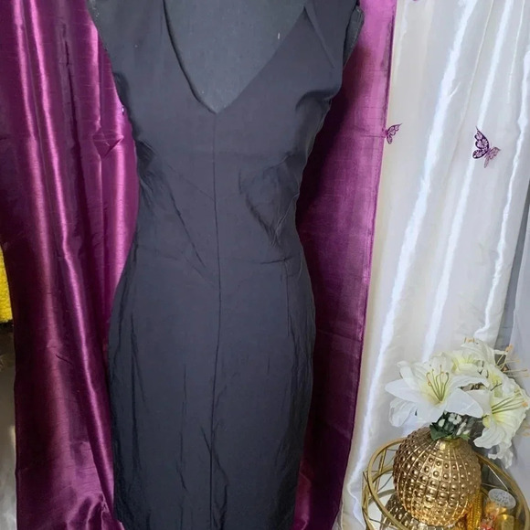 Vintage Ticci Tonetto Black Minimalist Dress - Picture 2 of 6